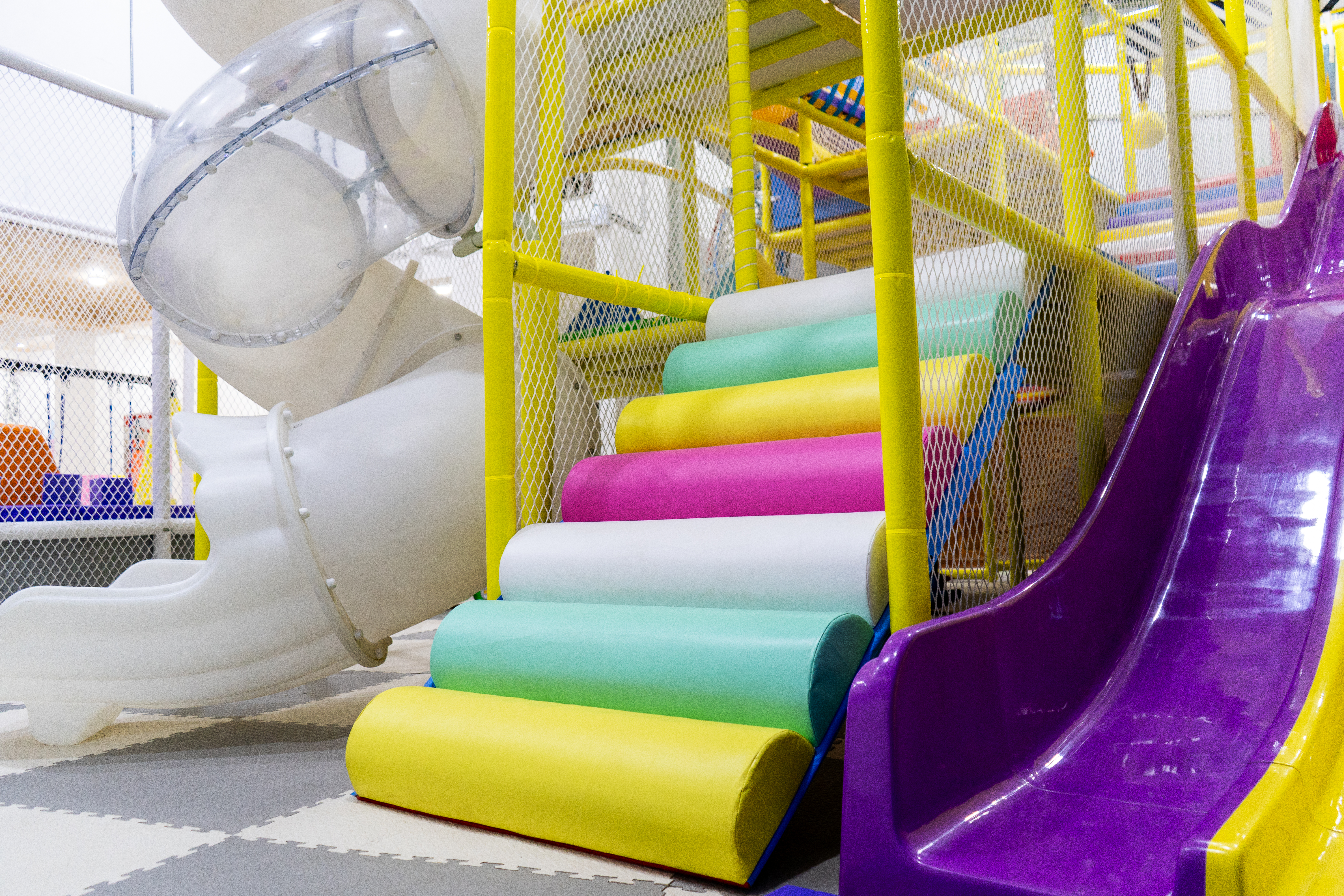 Toboganes y túneles